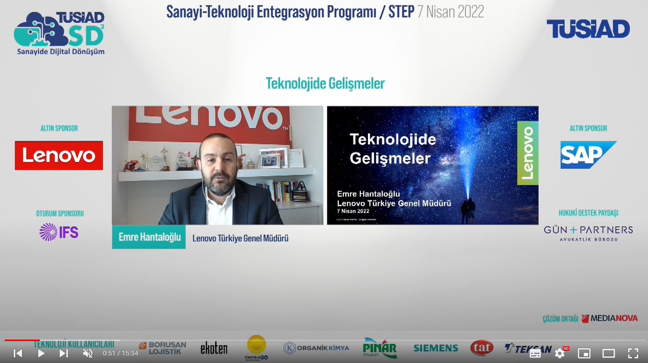 TÜSİAD SD² - STEP 2022/5.Dönem - Teknolojide Gelişmeler