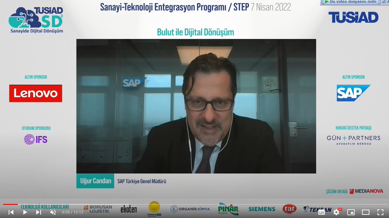 TÜSİAD SD² - STEP 2022/5.Dönem - Bulut İle Dijital Dönüşüm