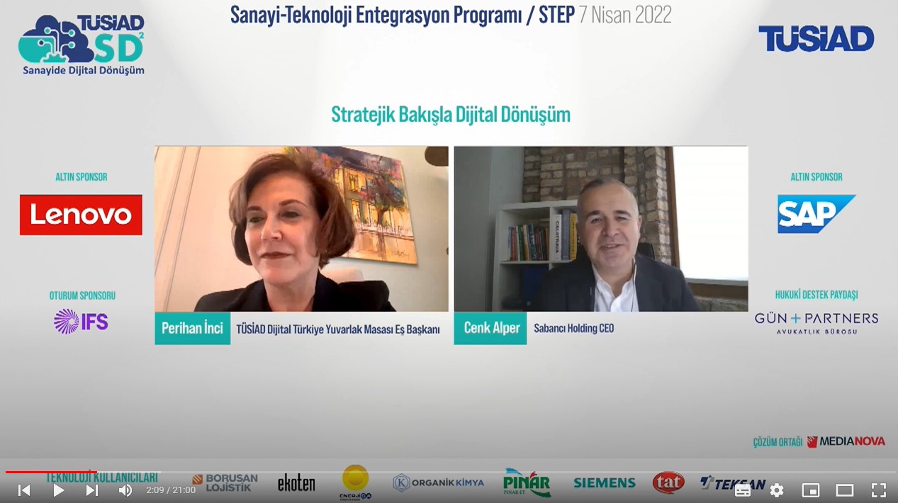 TÜSİAD SD² - STEP 2022/5.Dönem - Stratejik Bakışla Dijital Dönüşüm