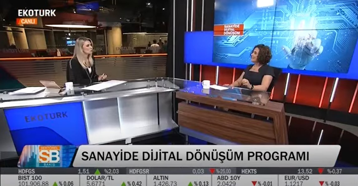 TÜSİAD SD² programı Görev Gücü Başkanı Perihan İnci Ekotürk TV Sektörel Bakış programına konuk oldu