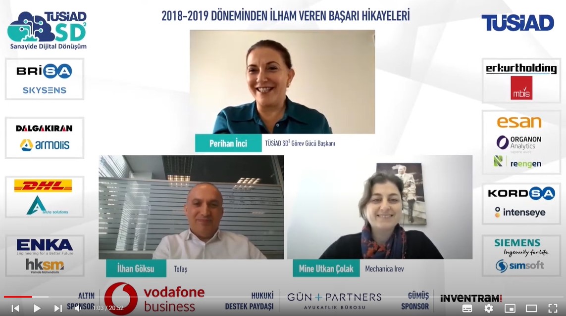 TÜSİAD SD² - Başarı Hikâyeleri Töreni 2020 - 2018-2019 Dönemi İlham Veren Başarı Hikayeleri