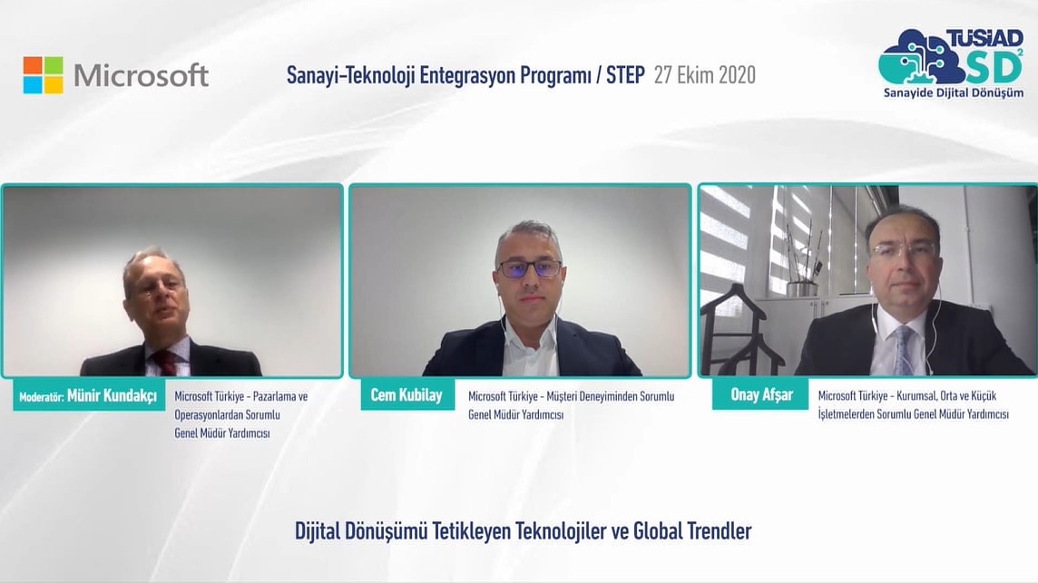 TÜSİAD SD² - STEP 2020 - Dijital Dönüşümü Tetikleyen Teknolojiler ve Global Trendler