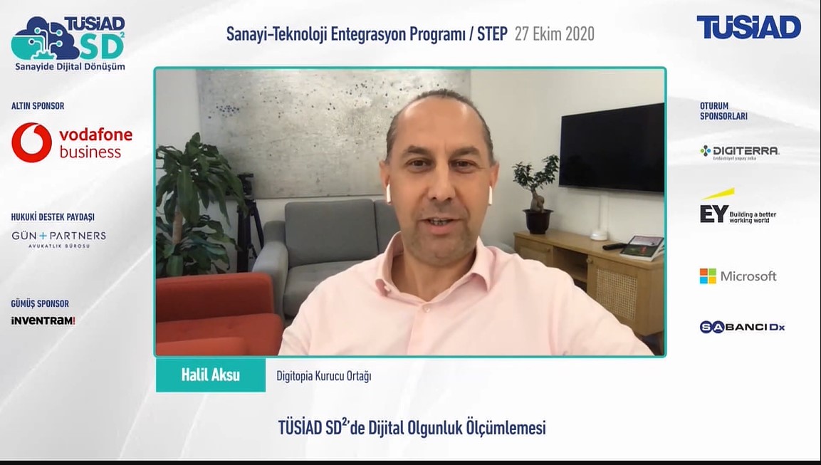 TÜSİAD SD² - STEP 2020 - TÜSİAD SD²’de Dijital Olgunluk Ölçümlemesi