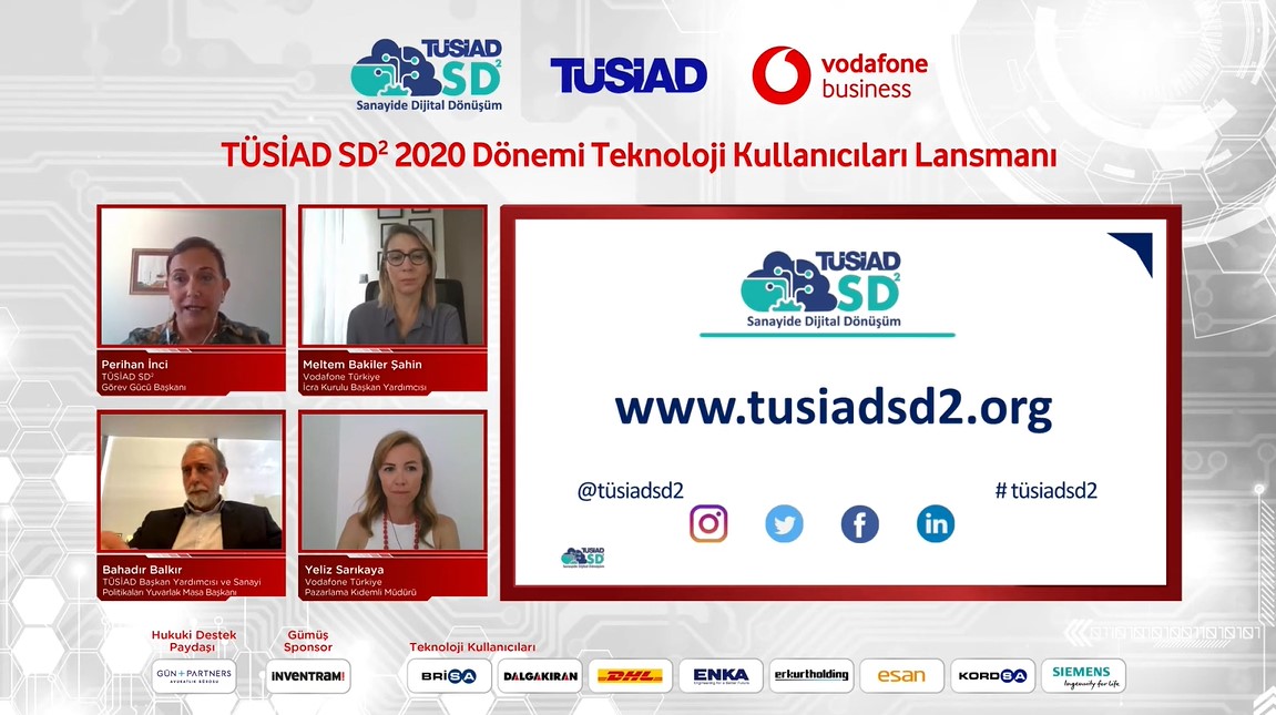 TÜSİAD SD² Programı - 2020 Dönemi Teknoloji Kullanıcıları Lansmanı